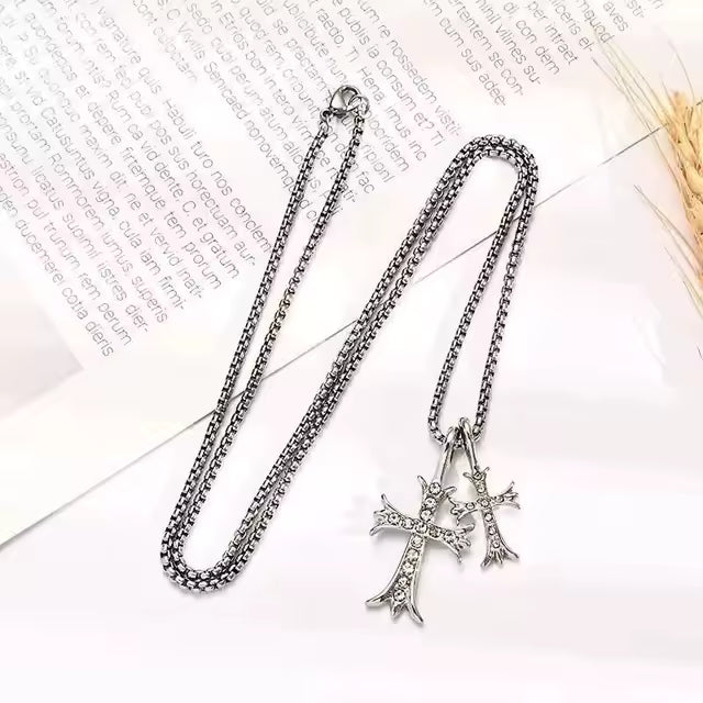 HallowedAura™ DoubleCross Necklace