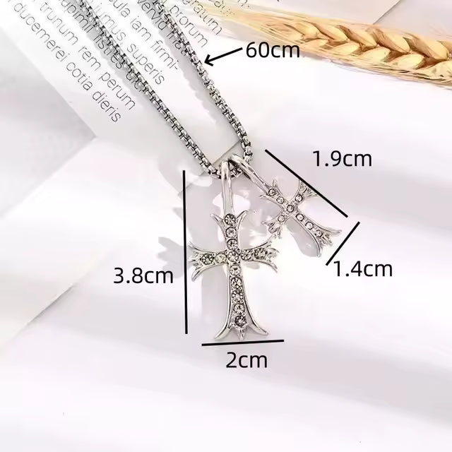HallowedAura™ DoubleCross Necklace