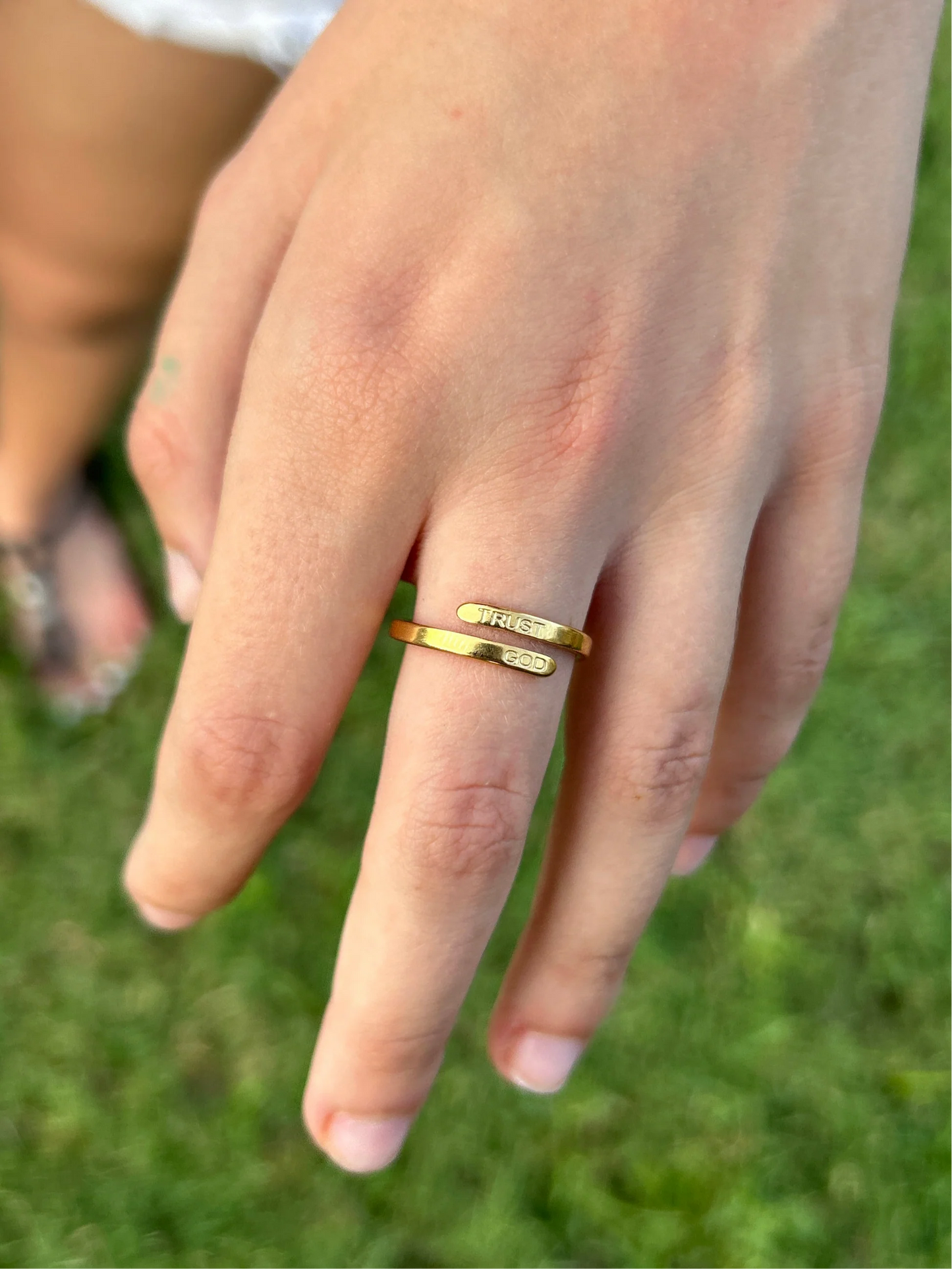 HallowedAura™ Faith Ring