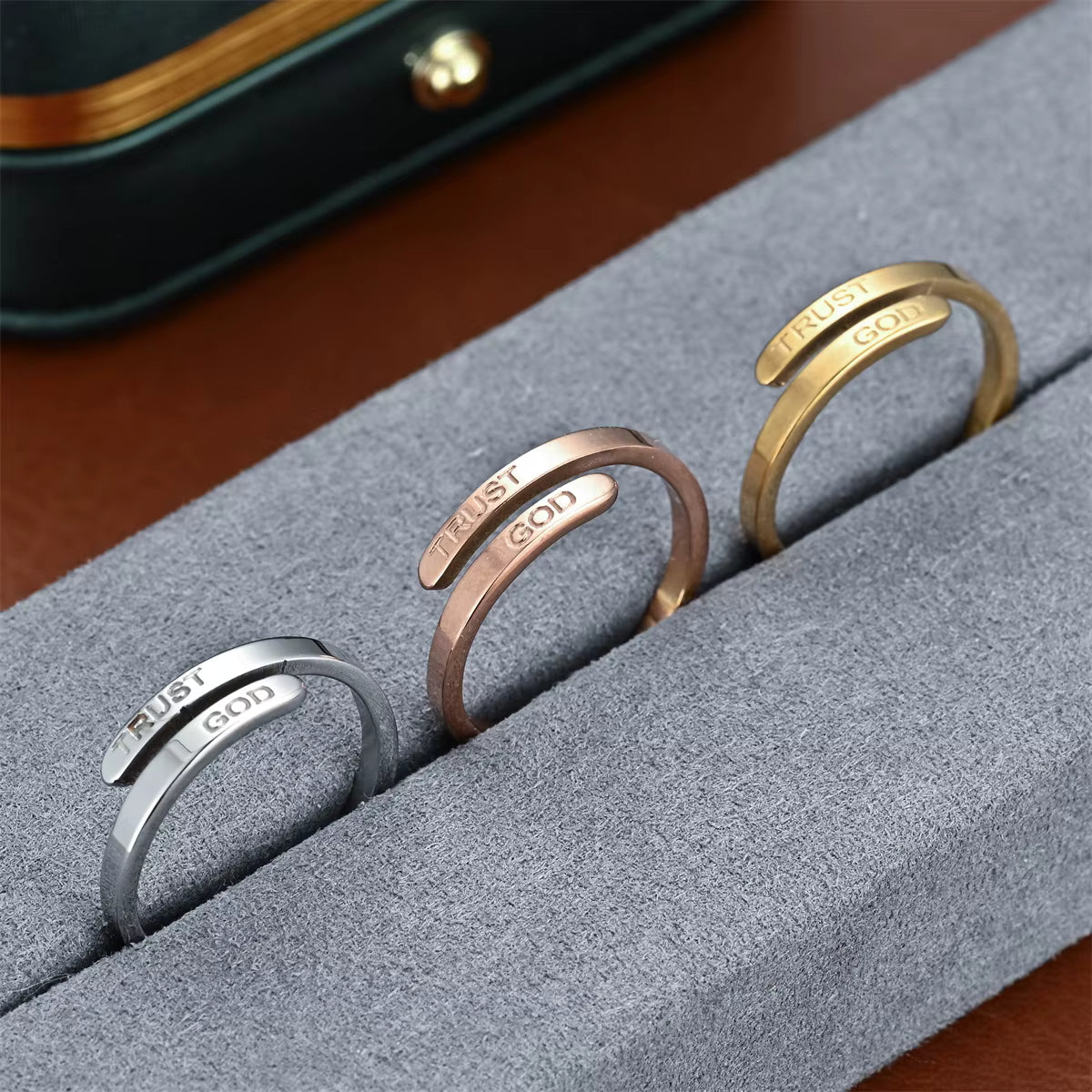 HallowedAura™ Faith Ring